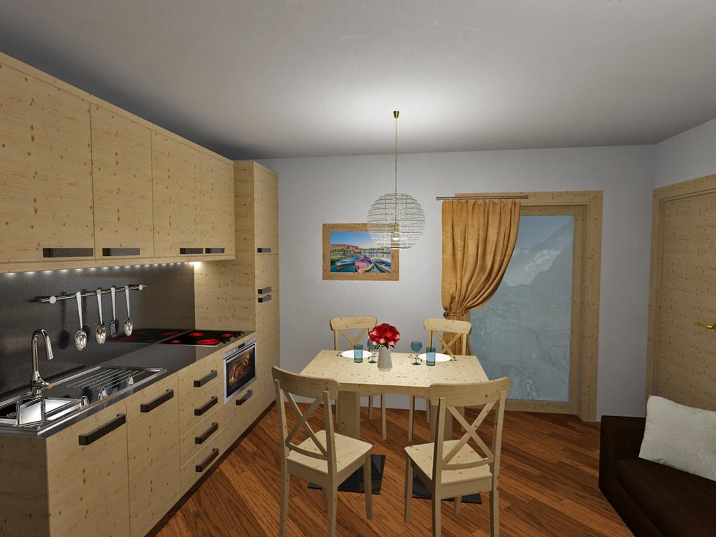 Aparthotel Dolomites Living&Relax Commezzadura Oda fotoğraf